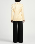 Manila Grace Womens Blazer in Yellow