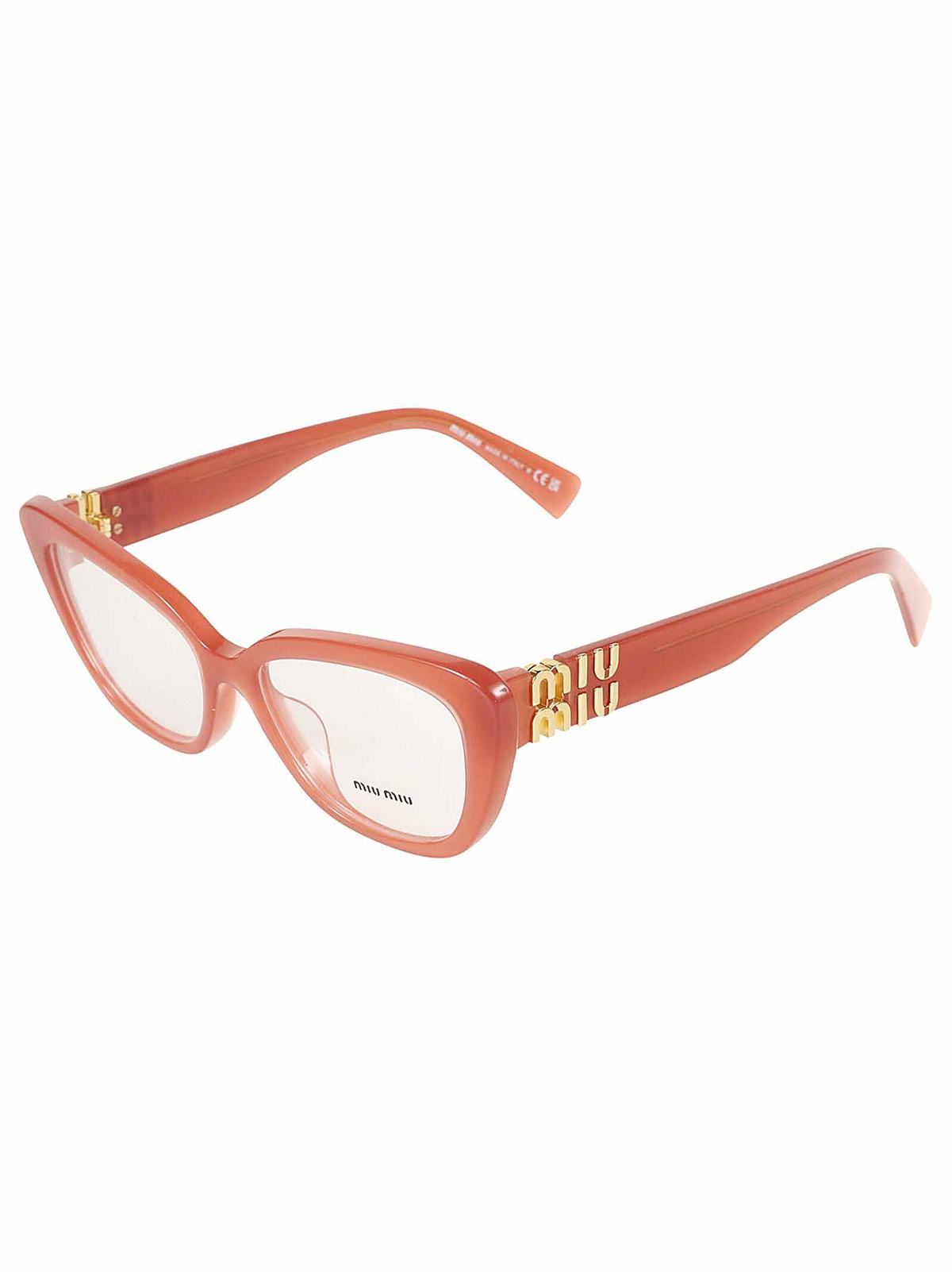【送料&関税込】Miu Miu l Hinges Cat-eye Glasses Miu Miu Metal Hinges Cat-eye Glasses Miu Miu
