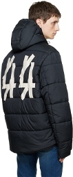44 Label Group Black Eren Puffer Jacket