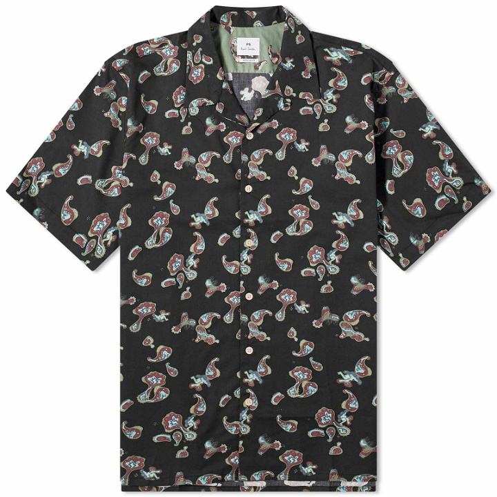 Photo: Paul Smith Men's Printed Vacation Shirt in Black