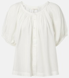 Dôen June cotton-blend top