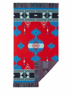 ALANUI - Icon Multicolor Wool Jacquard Blanket