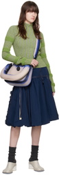 Paula Canovas Del Vas Green Frosting Turtleneck