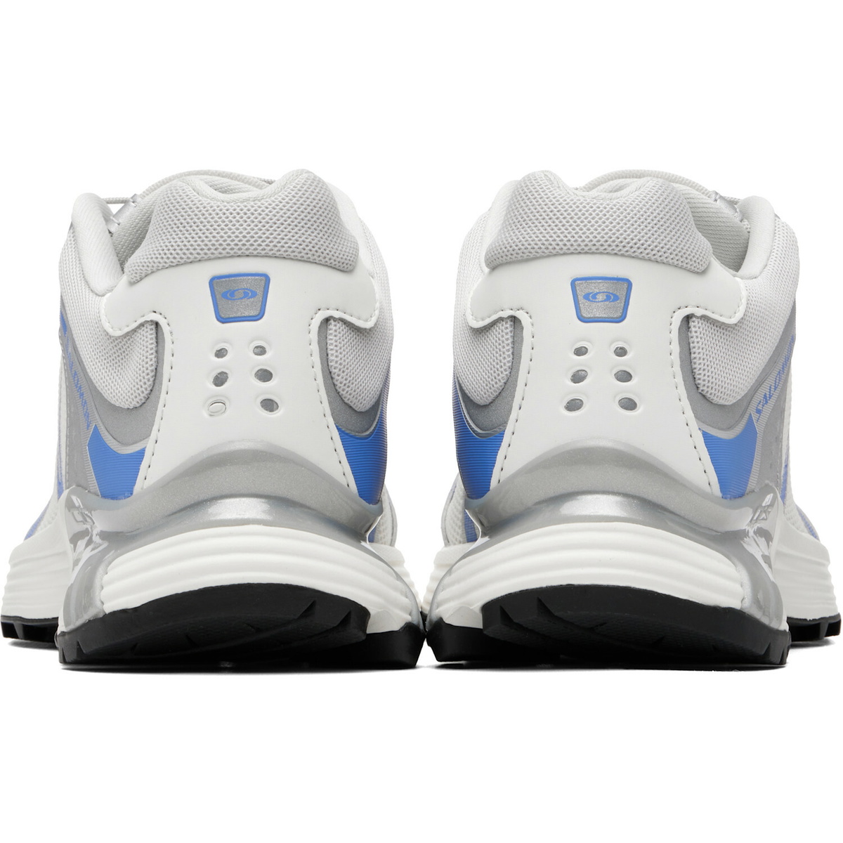 Salomon Silver & Off-White XT-Whisper Sneakers