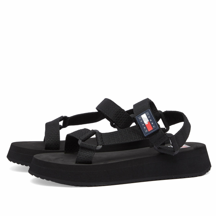 Photo: Tommy Jeans Women's Eva Sandal in Black