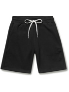 JOHN ELLIOTT - Slim-Fit Loopback Cotton-Jersey Drawstring Shorts - Black - XS