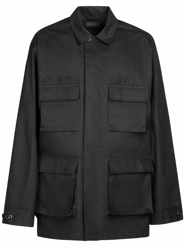 Photo: BALENCIAGA - Cotton Cargo Jacket