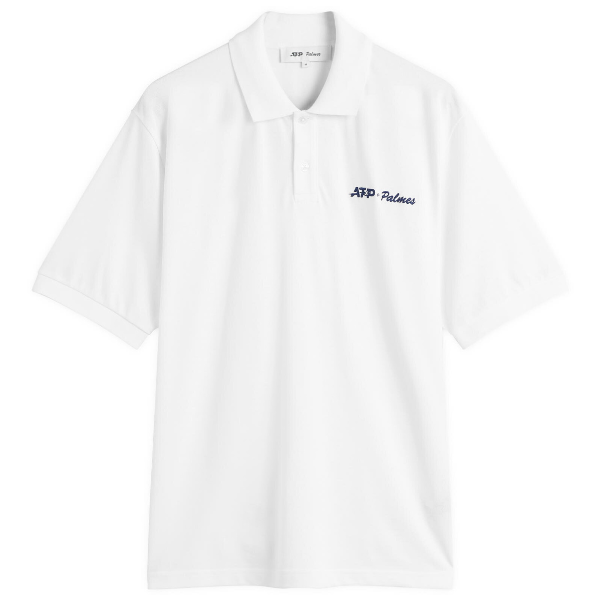 Palmes Men's x ATP Pique Polo Shirt Presented by END. in White