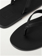 Brioni - Leather Flip Flops - Black