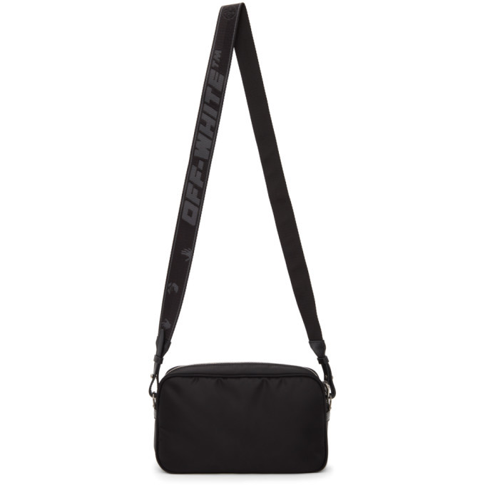 Off-White Shoulder Bag With Logo Men'S Black for Men