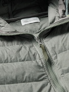 John Elliott - Carson Slim-Fit Quilted Nylon-Blend Hooded Down Jacket - Gray