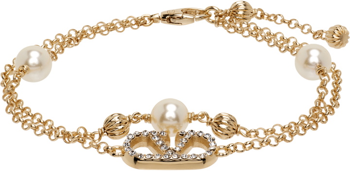 Photo: Valentino Garavani VLogo Signature Strass Bracelet
