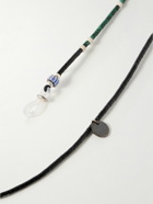 Mikia - Silver Multi-Stone Beaded Sunglasses Chain