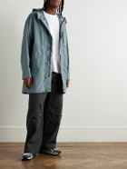C.P. Company - Logo-Appliquéd Recycled-Flatt Nylon Parka - Blue