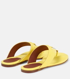 Loro Piana - Summer Charms suede thong sandals