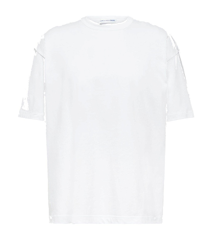 Photo: Comme des Garcons SHIRT - Cotton jersey T-shirt