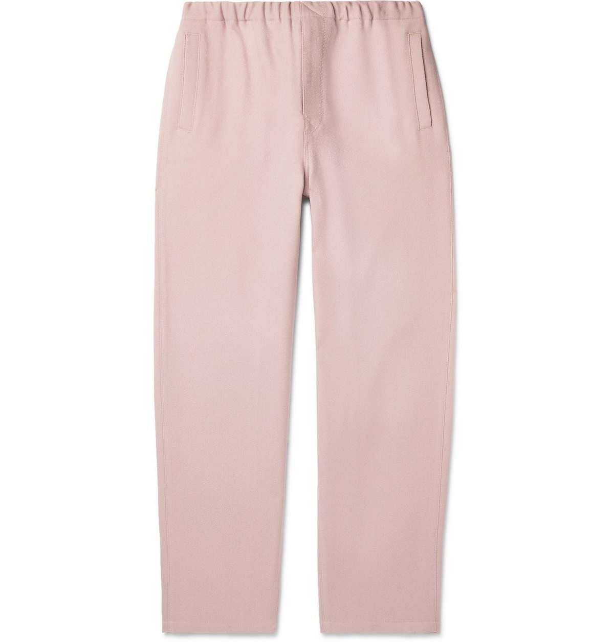 UNDERCOVER - Herringbone Woven Trousers - Pink Undercover