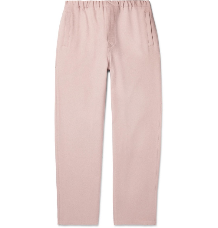 Photo: UNDERCOVER - Herringbone Woven Trousers - Pink
