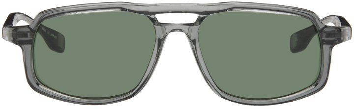 Photo: FACTORY900 SSENSE Exclusive Gray RF-160 Sunglasses