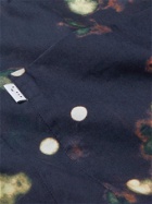 STUDIO NICHOLSON - Zanza Printed Cotton-Poplin Shirt - Blue