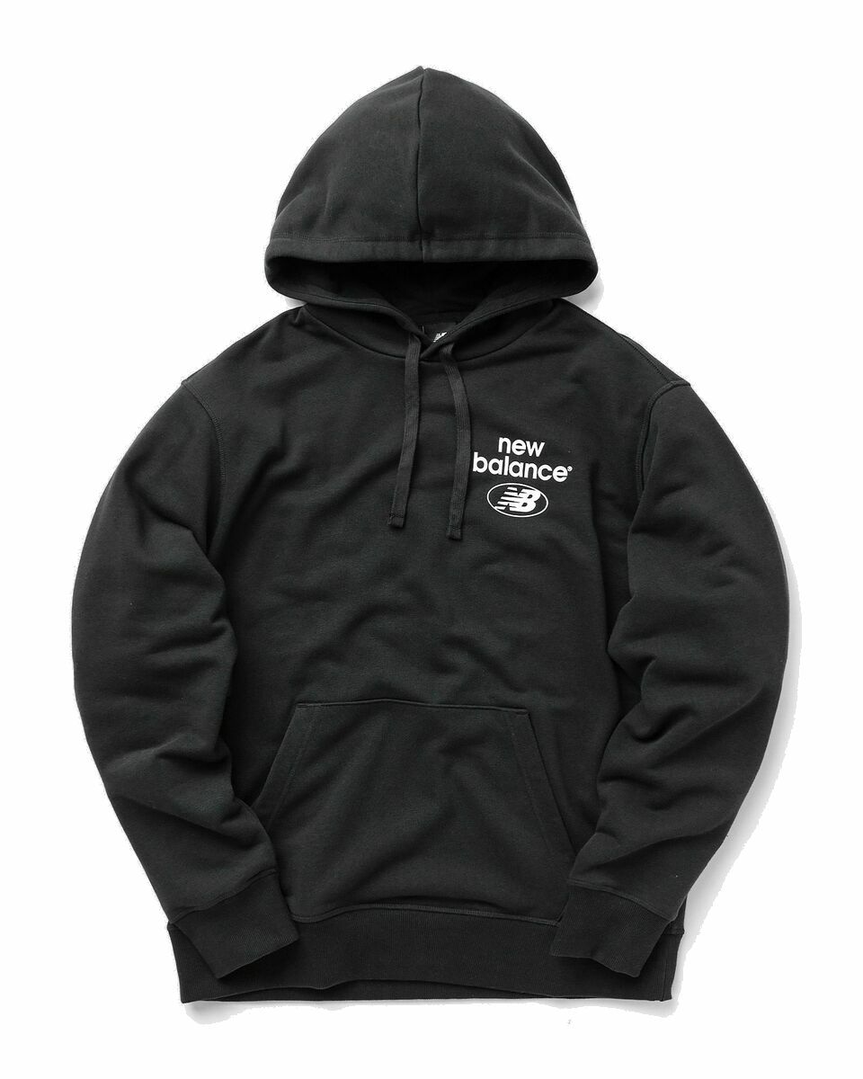 Photo: New Balance Essentials Reimagined French Terry Hoodie Black - Mens - Hoodies