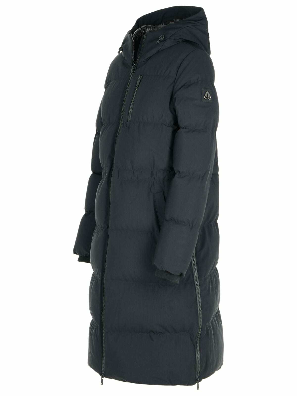 Moose Knuckles lenin Black Nylon Blend Parka
