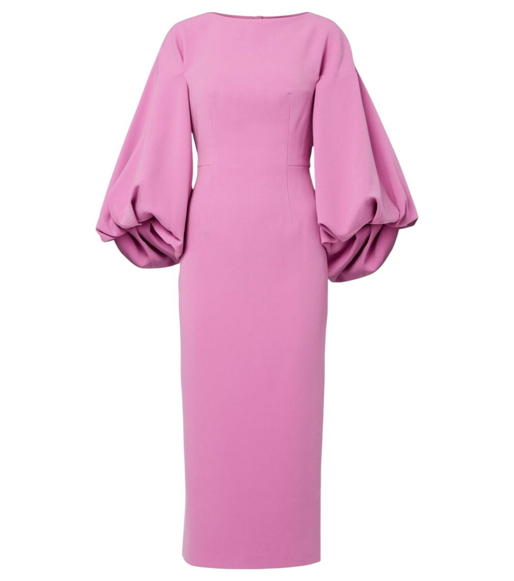 Photo: Roksanda Garance balloon-sleeve crêpe gown