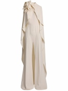 ELIE SAAB Flared Cady Jumpsuit