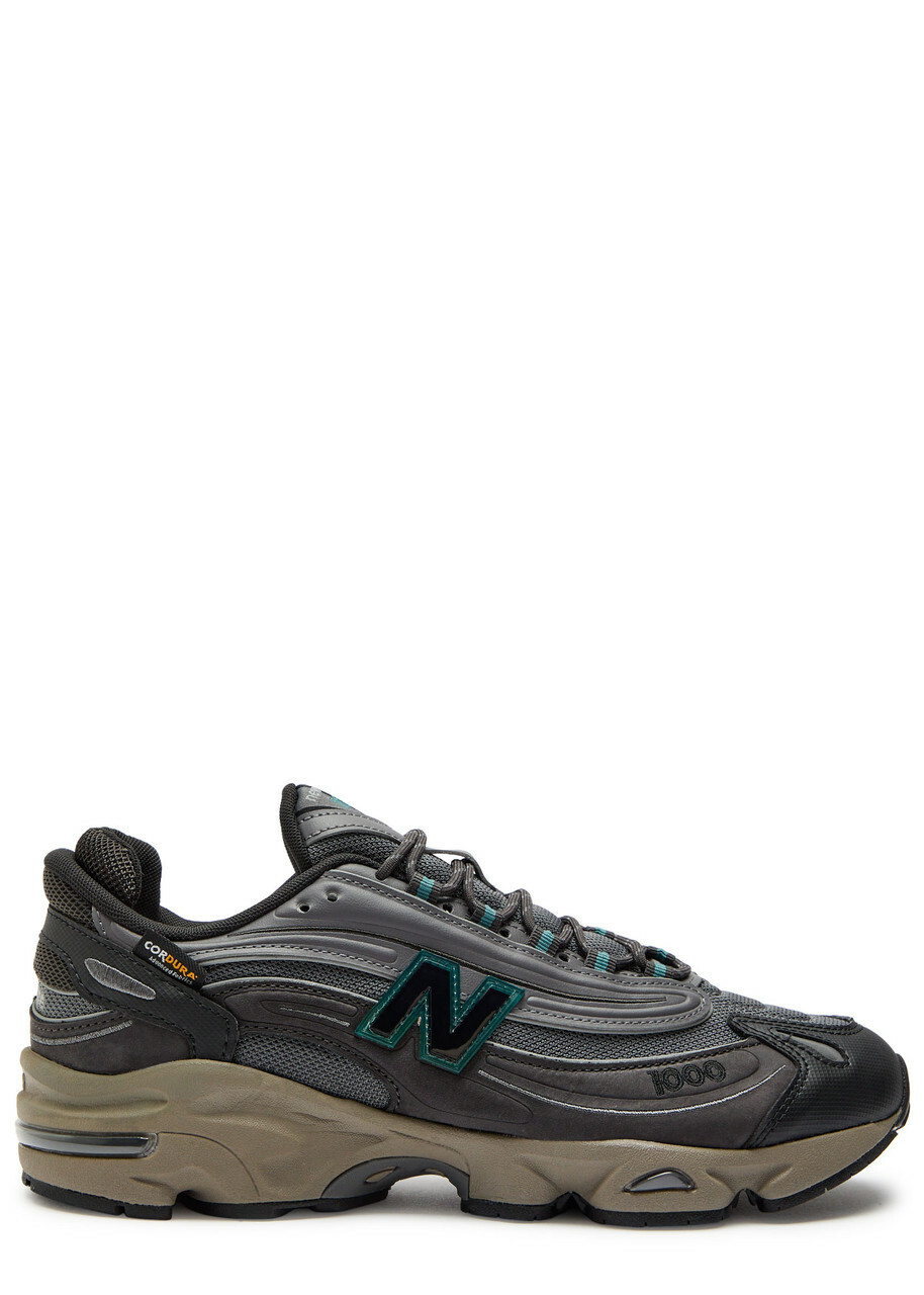 New Balance 1000 Panelled Mesh Sneakers Black