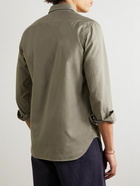 DOPPIAA - TENCEL™ Lyocell, Cotton and Linen-Blend Shirt - Green