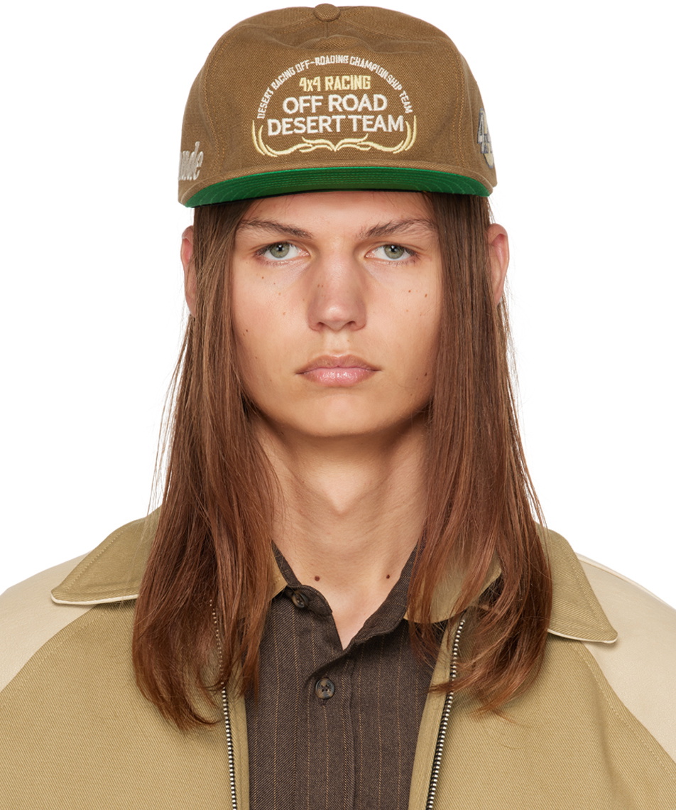Rhude Racing Cap Rhude Brown 'Desert Team' Cap Rhude