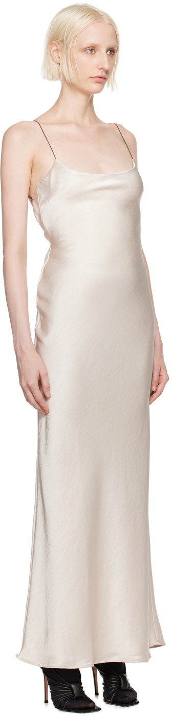 BEC + BRIDGE Beige Allegra Tie Maxi Dress