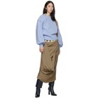 JW Anderson Beige Drape Skirt