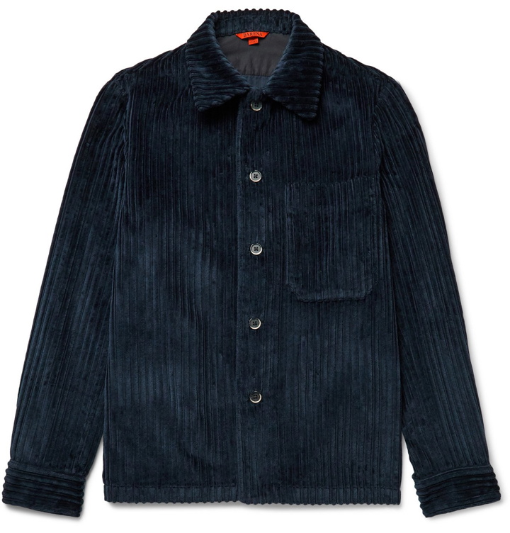 Photo: Barena - Cotton-Corduroy Shirt Jacket - Blue
