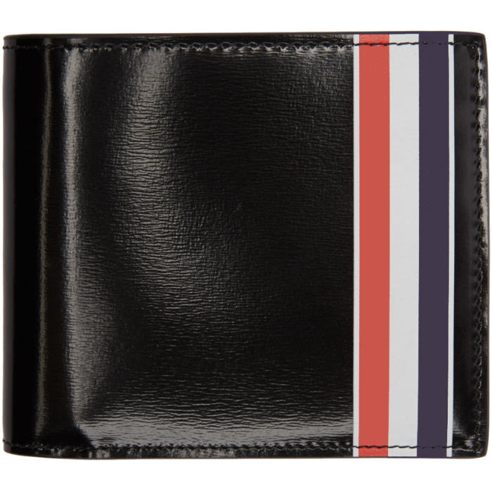 Photo: Thom Browne Black Striped Billfold Wallet