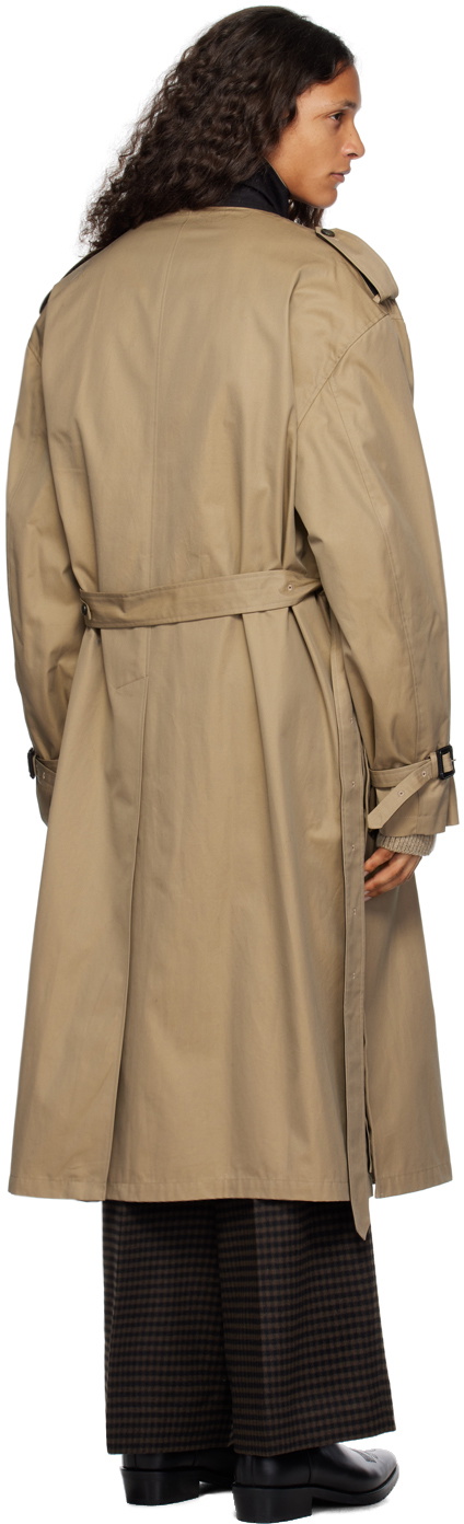 stein Beige Oversized Trench Coat