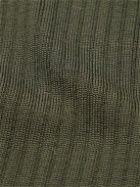 S.N.S. Herning - Defensor Ribbed Virgin Wool Sweater - Green