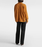 The Row Sedor suede jacket