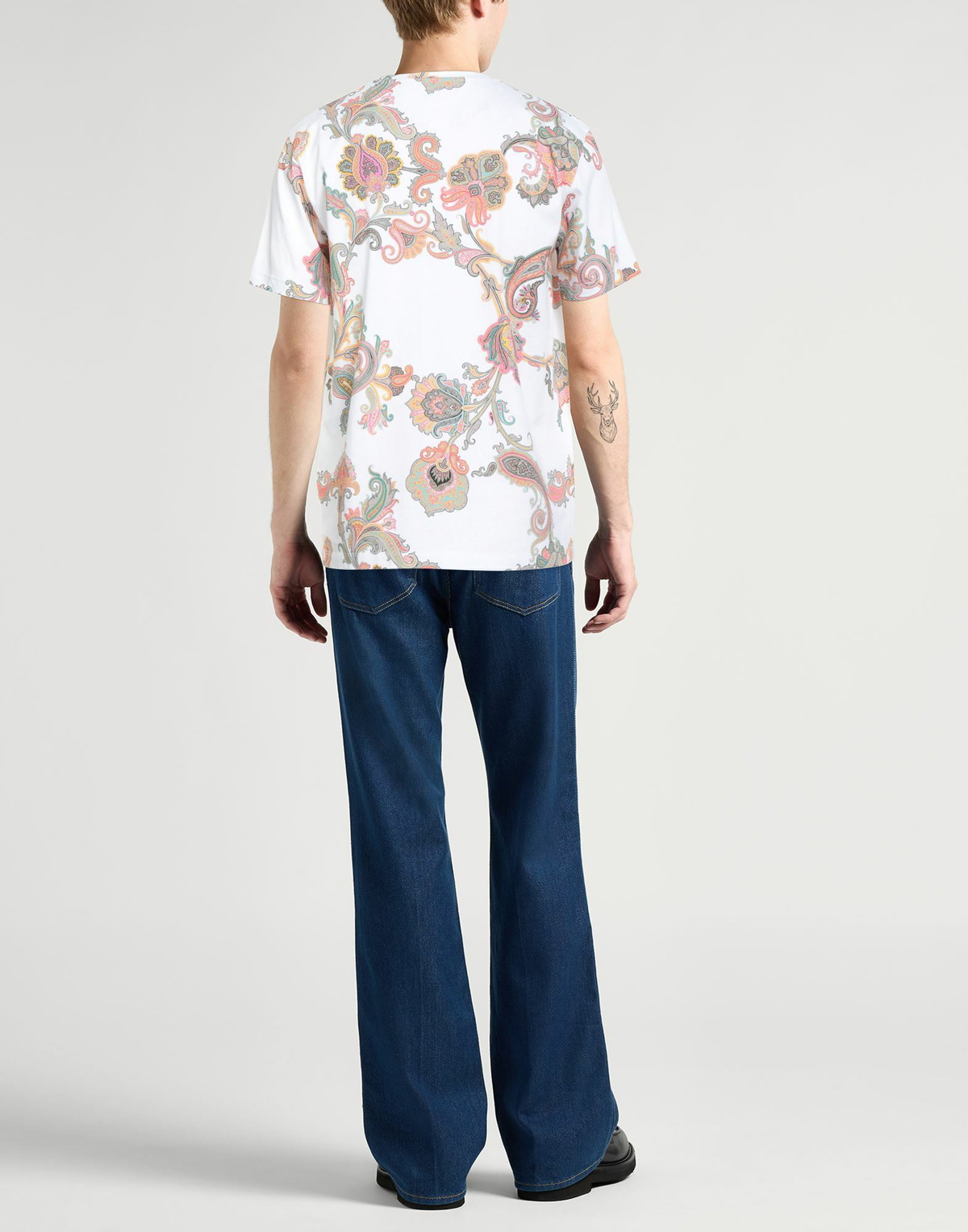 Etro Mens T-shirt in White