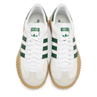 adidas Originals White and Green CountryxKamanda Sneakers