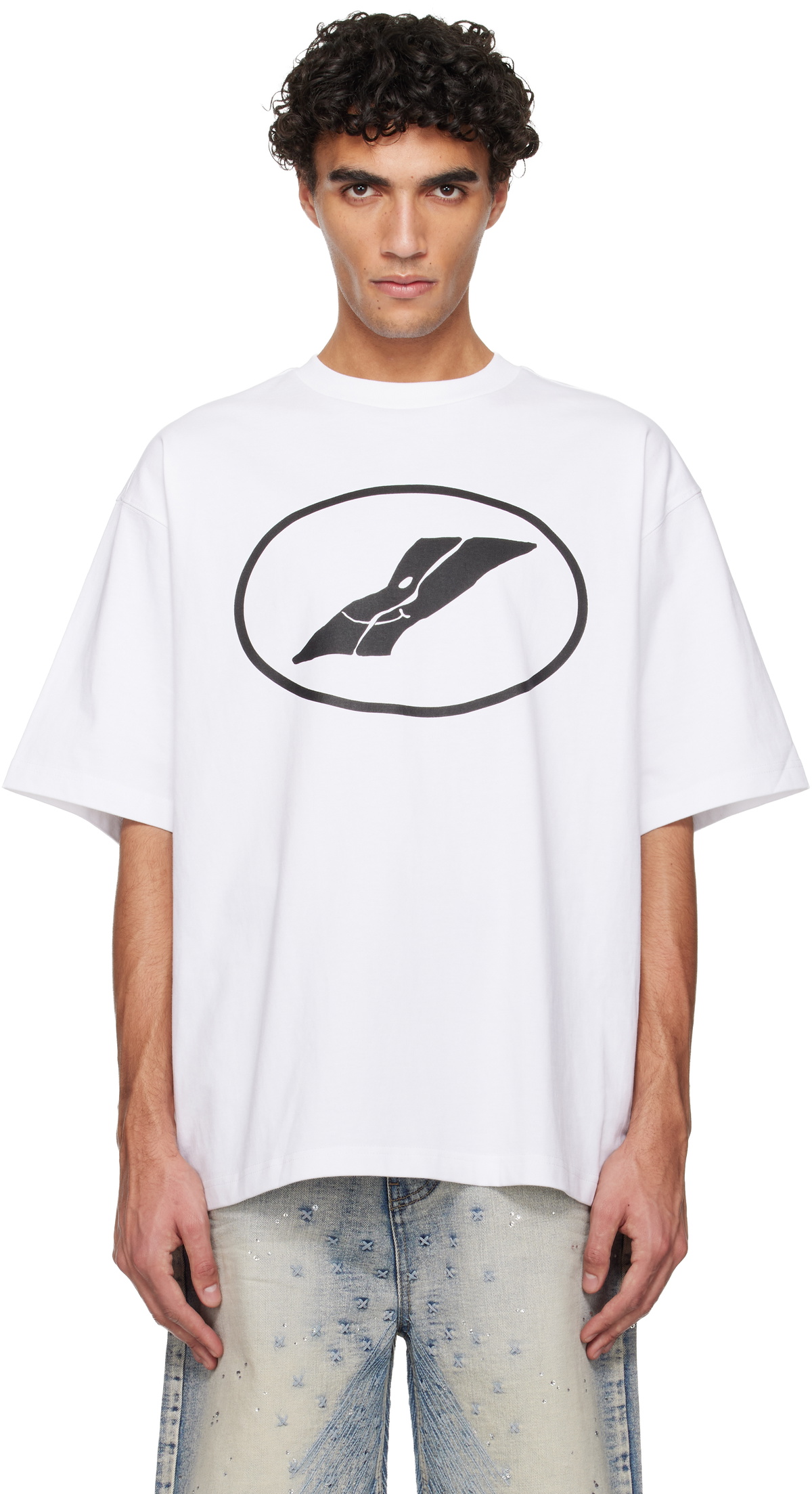 Christian Dada Black Unknown Powers T-Shirt Christian Dada