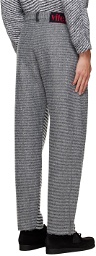 VITELLI Gray Paneled Trousers