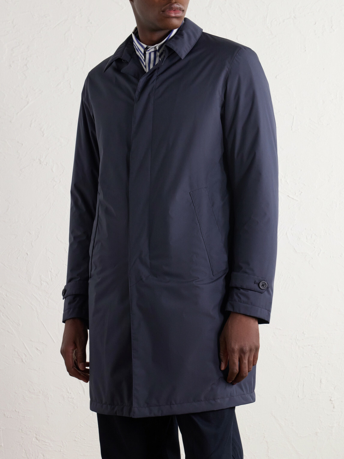 Herno - Shell Down Coat - Blue