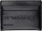 Alexander Wang Black Punch Card Holder