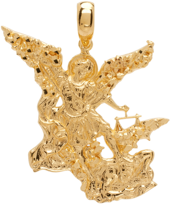 Photo: Veneda Carter SSENSE Exclusive Gold VC022 Pendant