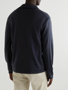 Massimo Alba - Garment-Dyed Wool Cardigan - Blue