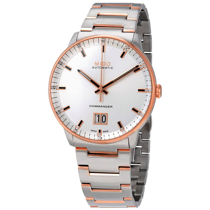 Photo: Mido Comander Automatic Silver Dial Mens Watch M021.626.22.031.00