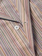 Paul Smith - Striped Cotton-Poplin Pyjama Set - Neutrals