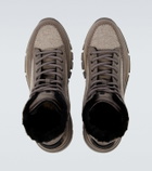 Bogner Copper Mountain shearling-lined leather hiking boots