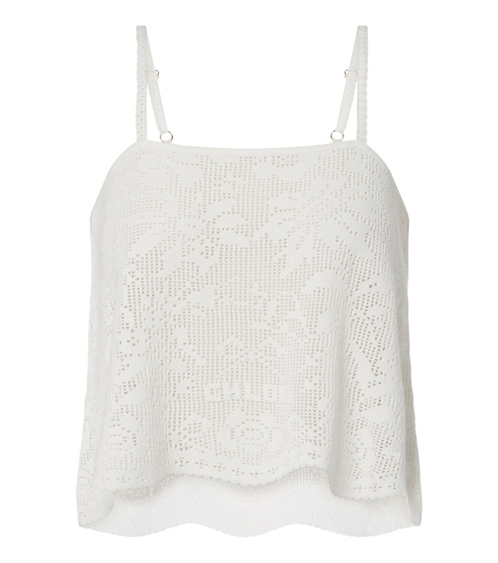 Photo: Chloé Pointelle cotton top